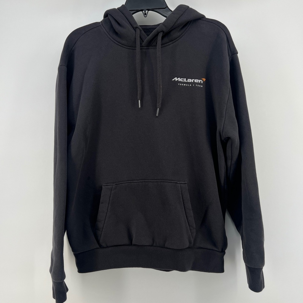McLaren Formula 1 Team 2023 MCL60 Graphic Hoodie Black Mens Size L